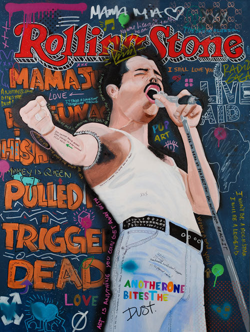 rolling stone pop art