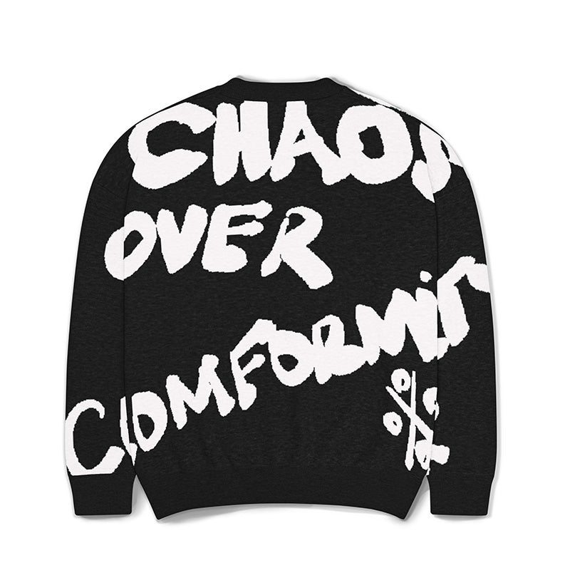 NO CONFORMITY KNITTED SWEATER